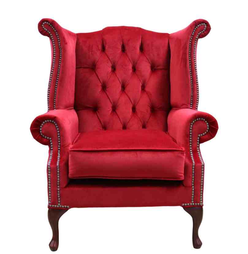 Red Velvet Chair